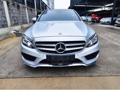 2015 BENZ C300 AMG BLUETEC HYBRID   สีเทา เกียร์ออโต้ Topสุด รูปที่ 1