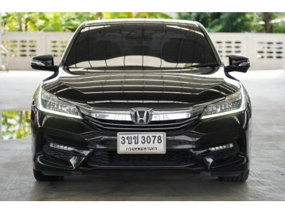 2017 HONDA ACCORD 2.0 EL  A/T สีดำ รูปที่ 1