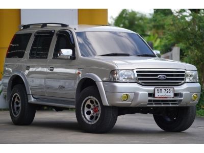 2004 ford Everest 2.5 xlt  m/t สีน้ำตาล-เทา รูปที่ 1