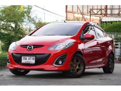 2012 MAZDA2  1.5 ELEGANCE SPIRIT  A/T สีแดง รูปที่ 1