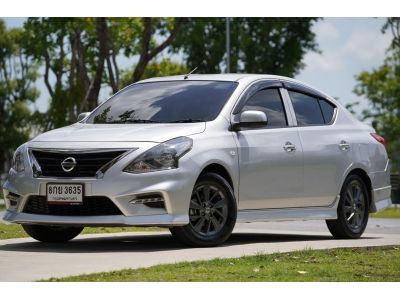 2017 NISSAN ALMERA 1.2 E SPORTECH A/T สีเทา รูปที่ 1