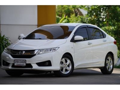 2014 HONDA CITY 1.5 V plus A/T สีขาว รูปที่ 1