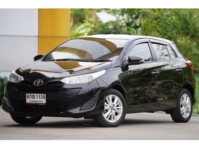 2018 TOYOTA YARIS 1.2 E  A/T สีดำ รูปที่ 1