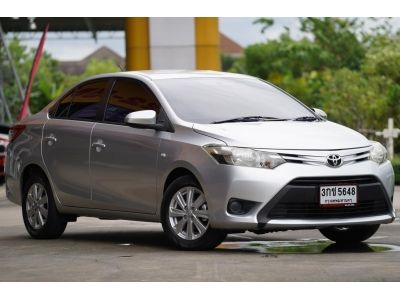 2013 TOYOTA VIOS 1.5 E  A/T สีเทา รูปที่ 1