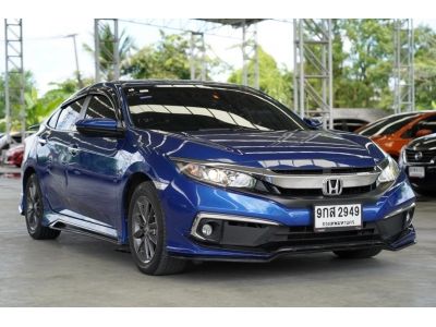 2019 honda civic 1.8 EL สีน้ำเงิน รูปที่ 1