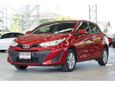 2019 Toyota yaris 1.2 E สีแดง รูปที่ 1