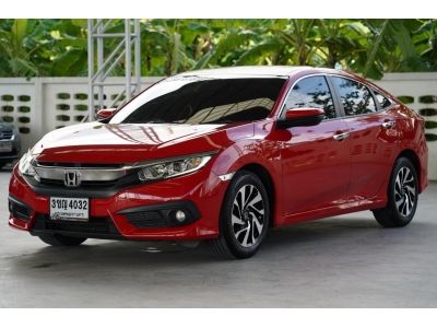 2018 HONDA CIVIC 1.8 EL  A/T สีแดง รูปที่ 1