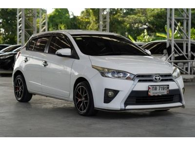 2014 TOYOTA YARIS 1.2 G  A/T สีขาว รูปที่ 1