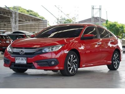 2018 HONDA CIVIC 1.8 EL  A/T สีแดง รูปที่ 1