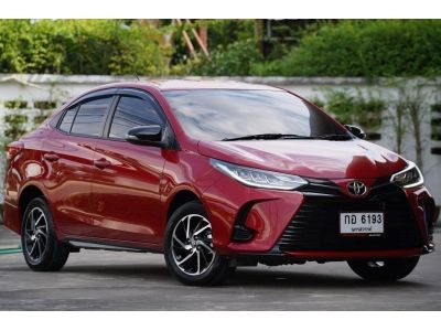 2021 TOYOTA YARIS ATIV 1.2 SPORT A/T สีแดง รูปที่ 1