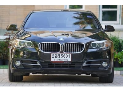2015 BMW 520 I A/T สีดำ รูปที่ 1