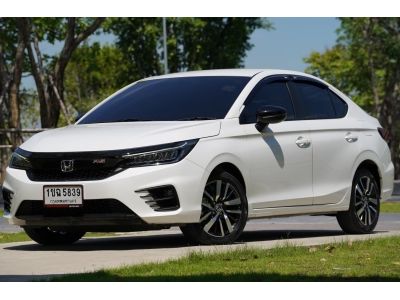 2019 HONDA CITY 1.0 TURBO RS A/T สีขาว รูปที่ 1