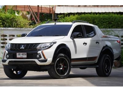 2017 MITSUBISHI  TRITON DOUBLECAB 2.4 PLUS ATHLETE สีขาว รูปที่ 1