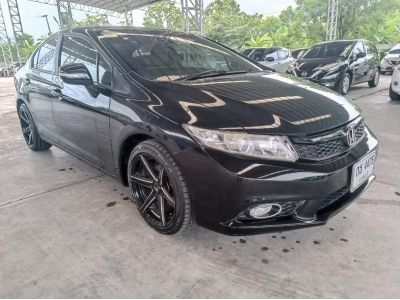 2012 HONDA CIVIC 1.8 E NAVI  A/T สีดำ รูปที่ 1