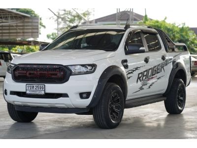 2020 FORD RANGER 2.2 XLT HI-RIDER DOUBLE CAB  A/T สีขาว รูปที่ 1