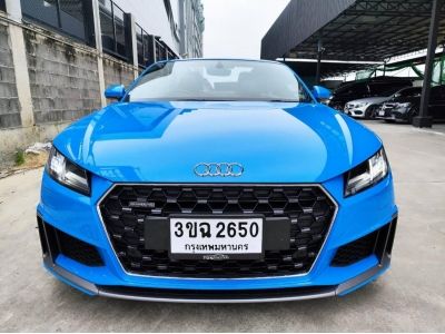 2021 AUDI TT 2.0 ROADSTER 45 TFSI QUATTRO S LINE เปิดประทุน สีฟ้า รูปที่ 1