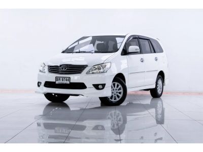 2012 TOYOTA INNOVA  2.0 V  LPG  ผ่อนเพียง​ ​ 3,554  บาท​ 12เดือนแรก รูปที่ 1