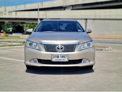 2013 TOYOTA CAMRY, 2.0 G โฉม ปี12-18 สีน้ำตาล เกียร์ออโต้ รูปที่ 1