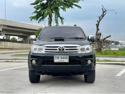 2011 TOYOTA FORTUNER, 3.0 V 4WD  โฉม ปี08-11 สีดำ เกียร์ออโต้ ตัวท็อปสุด รูปที่ 1