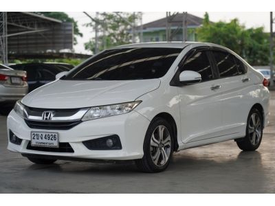 2014 HONDA CITY 1.5 SV  A/T สีขาว รูปที่ 1