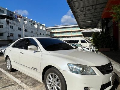 2009 Toyota Camry 2.4 Hybrid Sedan สีขาว รูปที่ 1