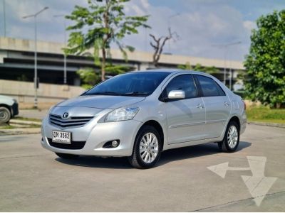 2010 TOYOTA VIOS, VIOS 1.5 E โฉม VIOS ปี07-13 สีเทา เกียร์ออโต้ ???? รถสวยตัวถังเดิมไมล์ 66,xxx km. รูปที่ 1