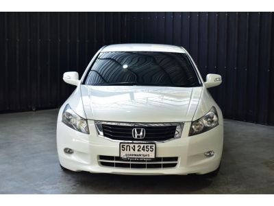 Honda Accord 2.4EL Navi A/T ปี 2009 สีขาว รุ่นTopสุด รูปที่ 1