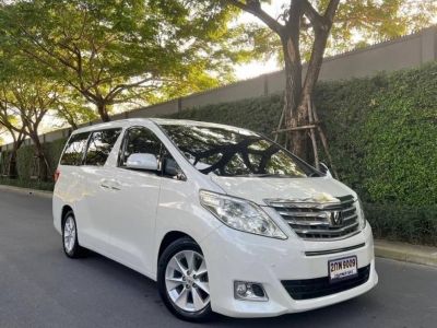 TOYOTA ALPHARD, 2.4 MNC ปี2012 สีขาวมุก รูปที่ 1