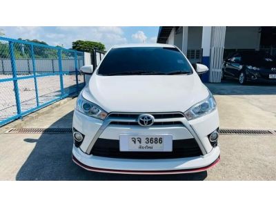 Toyota Yaris 1.2 G Top ปี 2558/2015 สีขาว รูปที่ 1