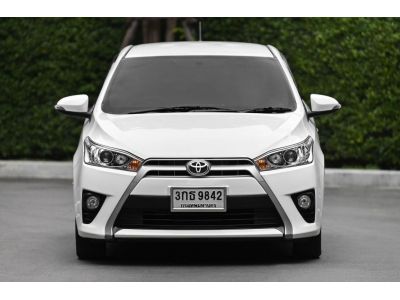 TOYOTA YARIS 1.2G สีขาว รุ่น TOP A/T ปี 2014 รูปที่ 1