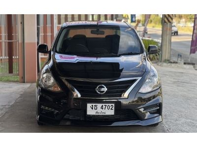 Nissan Almera 1.2E Sportech CVT ปี 2018 auto สีดำ รูปที่ 1