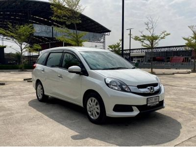 HONDA MOBILIO 1.5V  ปี 17 ไมล์น้อย 84,xxx km. 7 ที่นั่ง สภาพสวย ผู้หญิงใช้เจ้าของเดียว รูปที่ 1