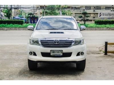 Toyota Hilux vigo 2.5G prerunnerCabดีเซลปี2015ราคา449000บาท รูปที่ 1