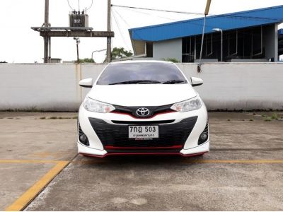 TOYOTA YARIS 1.2 J CC. ปี 2018 สี ขาว เกียร์ Auto รูปที่ 1