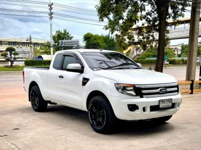 2013/2014 Ford Ranger 2.2 XLS Open Cab เตี้ย ดีเซล สีขาว รูปที่ 1