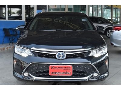 TOYOTA CAMRY 2.5 HYBRID NAV CC. ปี 2017 สี ดำ เกียร์ Auto รูปที่ 1