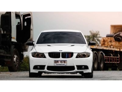 2008 Bmw E90 3202008 Bmw E90 320 D M Sport  สีขาว รถบ้านสวยขายถูก รูปที่ 1