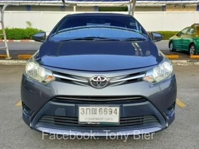 2014 Toyota Vios 1.5 E Auto สีเทาดำ รถใช้คนเดียว รูปที่ 1