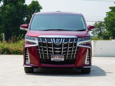 2021 TOYOTA ALPHARD 2.5 SC Package สีแดง ใหม่กริ๊บ รูปที่ 1