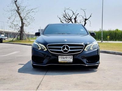 รถโครตหรูขายโครตถูก2014 BENZ E-CLASS E300 2.1 AMG Blutech Hybrid ตัวTopสุด โฉม W212 รูปที่ 1