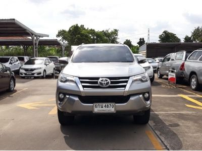 TOYOTA FORTUNER 2.8 V 4WD CC. ปี 2017 สี เงิน เกียร์ Auto รูปที่ 1