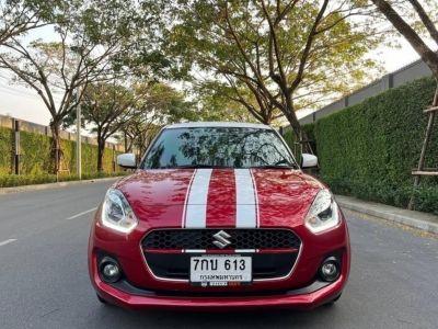 SUZUKI SWIFT 1.2 GLX  NAVI TOP ปี 18 สีแดง ฟรีดาวน์ รูปที่ 1