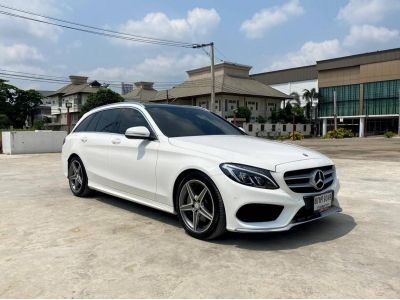 MERCEDES BENZ C300 BLUETECH HYBRID ปี 15 ESTATE AMG DYNAMIC ( W205 ) รูปที่ 1