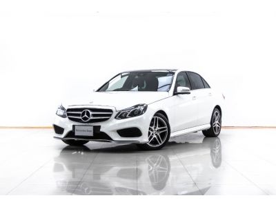 2014 MERCEDES BENZ  E-CLASS E300 2.2 AMG HYBIRD ผ่อนเพียง 7,961 บาท 12 เดือนแรก รูปที่ 1