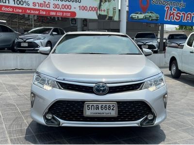 TOYOTA CAMRY 2.5 HYBRID PREMIUM CC. ปี 2016 สี เงิน เกียร์ Auto รูปที่ 1