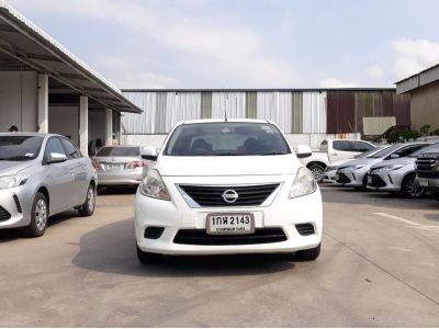 NISSAN ALMERA 1.2 E CC. ปี 2013 สี ขาว เกียร์ Auto รูปที่ 1