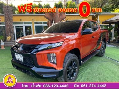 MITSUBISHI TRITON ALLNEW 4 ประตู GT 2.4 ATHLETE เกียร์ออโต้ ปี 2021 รูปที่ 1