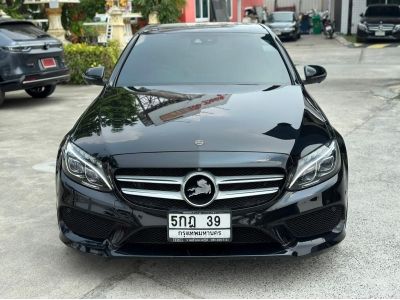 Benz C350e Amg ปี2016 สีดำเบาะแดง รูปที่ 1