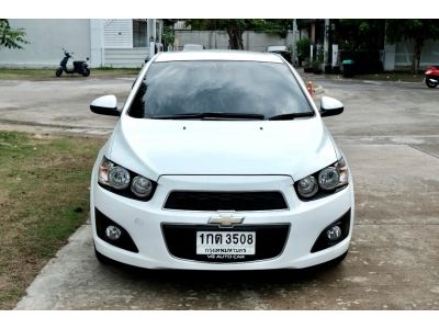 Chevrolet Sonic 1.4 LTZ ตัวท็อปปี2013  สีขาว ออโต้ เบนซิน รูปที่ 1