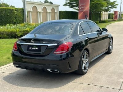 2016 Mercedes-Benz C300 2.1 Blue TEC HYBRID AMG Dynamic รถเก๋ง 4 ประตู ✅ประกันBattery Hybrid 10ปี รูปที่ 1